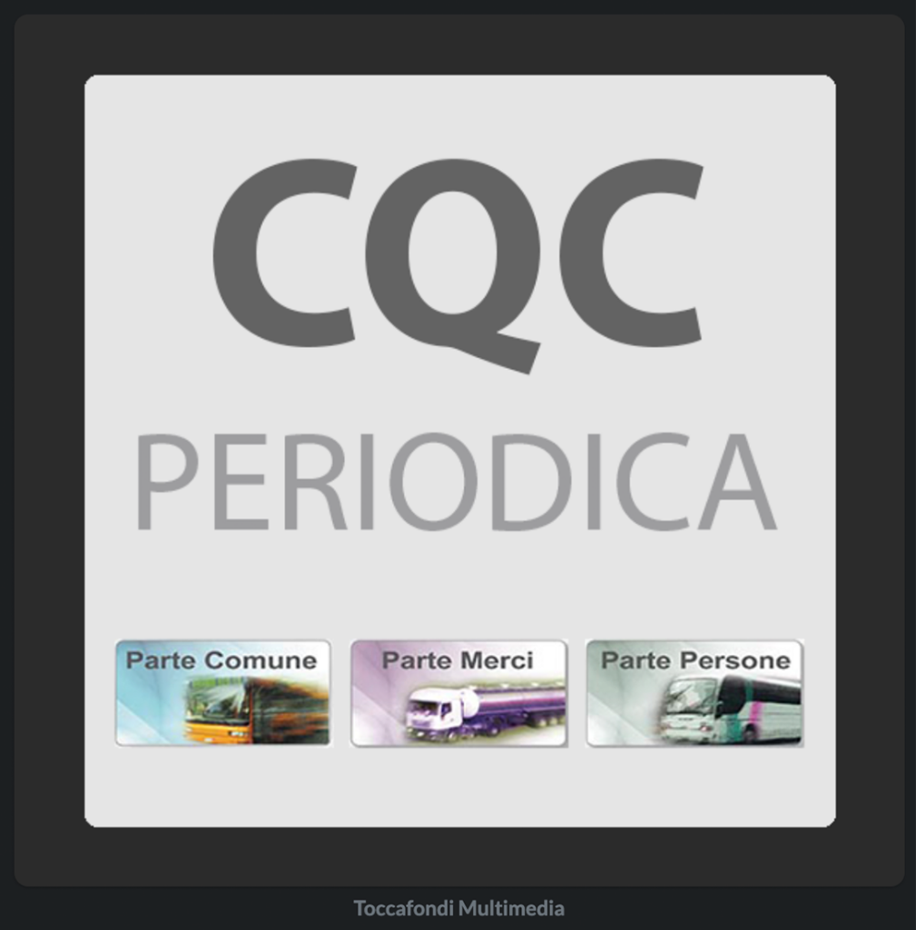 Software Aula per la Formazione Periodica CQC