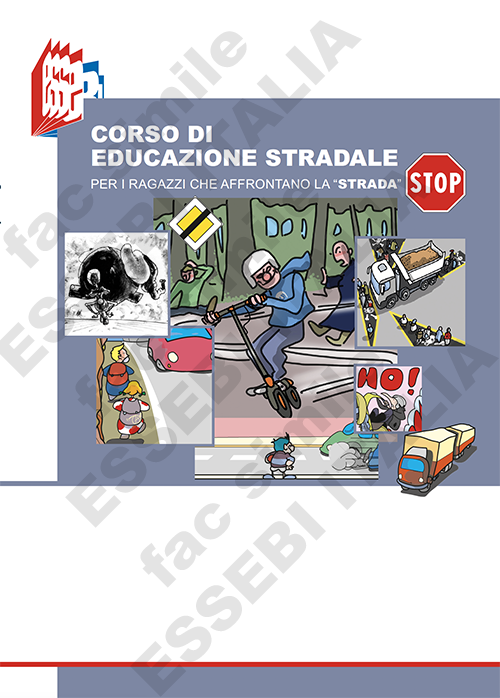libro “Corso di educazione stradale” (per ragazzi da 8-9 a 12-13 anni)
