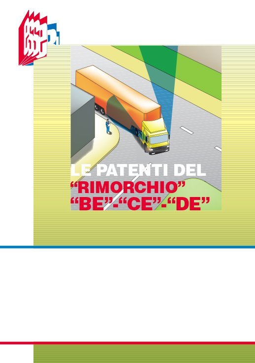 libro “Le patenti del rimorchio BE – CE – DE”