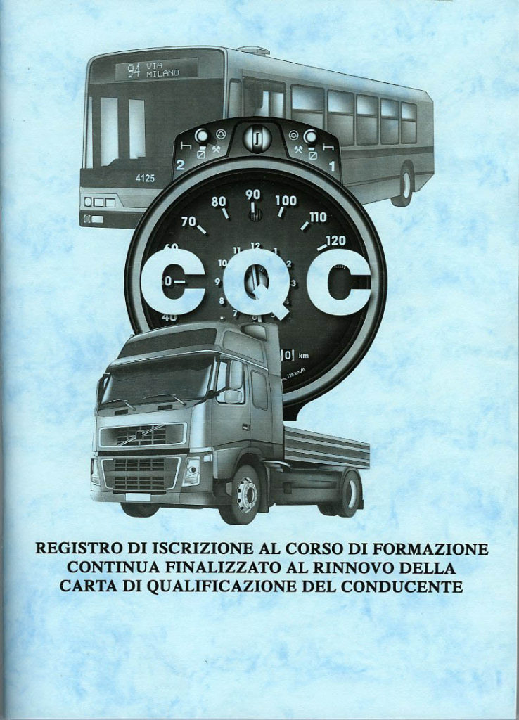 Registro di iscrizione al corso di formazione continua per il rinnovo della CQC