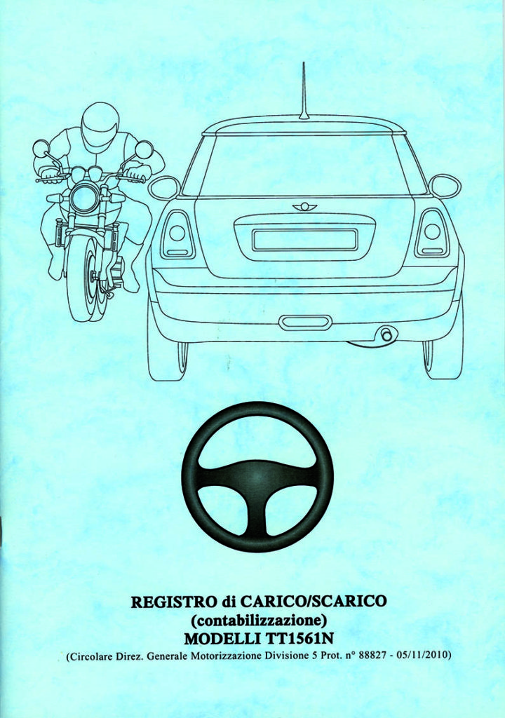 Registro di carico/scarico "fogli rosa"