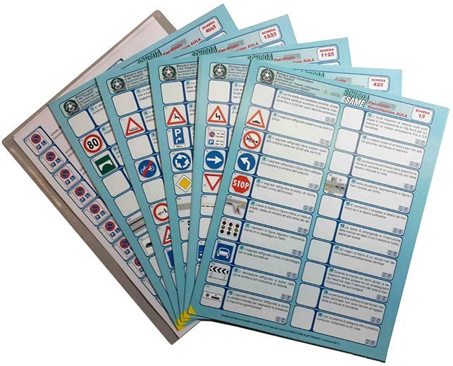 Aggiornamento 2016 per Schede Aula patente B