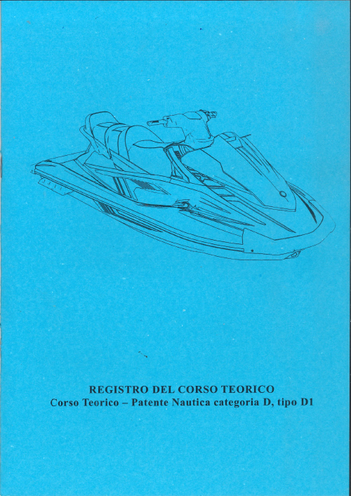 REGISTRO DEL CORSO TEORICO PATENTE D1